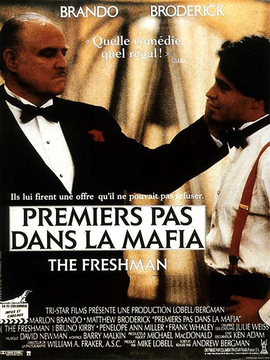 Premiers pas dans la mafia : Affiche Andrew Bergman