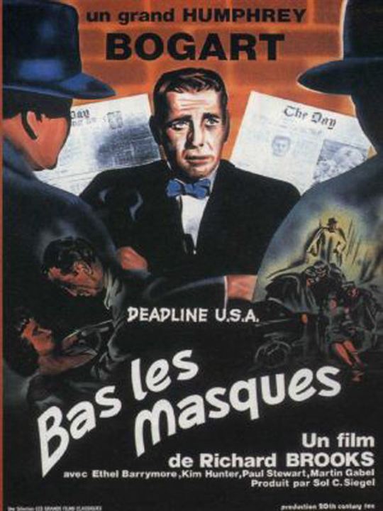 Bas les masques : Affiche Richard Brooks, Humphrey Bogart