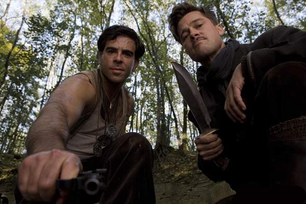 Inglourious Basterds : Photo Brad Pitt, Eli Roth