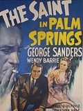 Le Saint à Palm Springs : Affiche