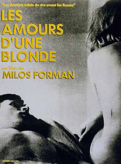 Les Amours d'une blonde : Affiche Milos Forman