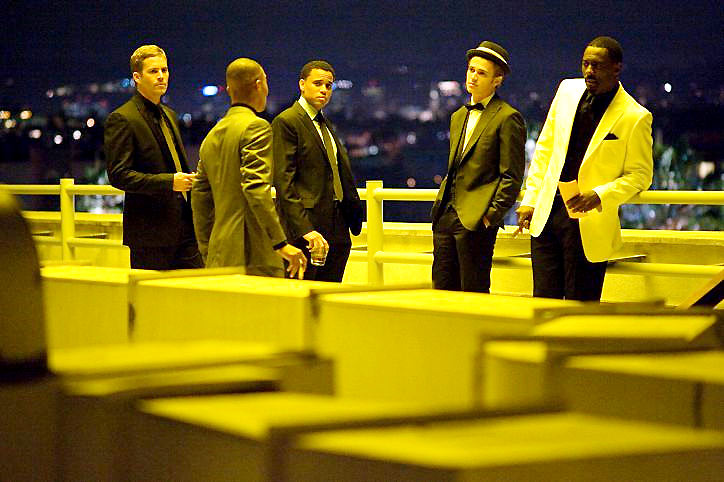 Takers : Photo Paul Walker, Chris Brown, Hayden Christensen, Michael Ealy, Idris Elba