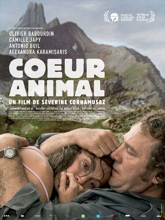 Coeur animal : Affiche Séverine Cornamusaz