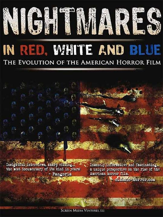 Nightmares in Red, White & Blue : the Evolution of the American Horror Film : Affiche