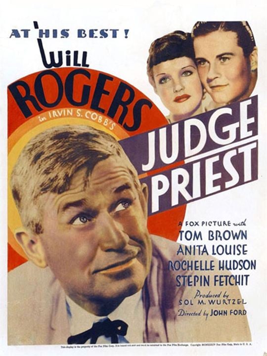 Judge Priest : Affiche