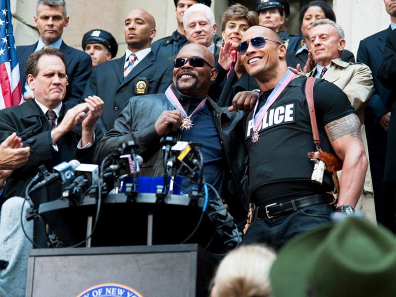 Very Bad Cops : Photo Samuel L. Jackson, Dwayne Johnson