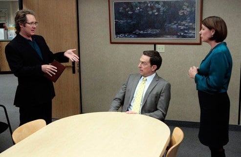 The Office (US) : Photo James Spader, Ed Helms, Maura Tierney