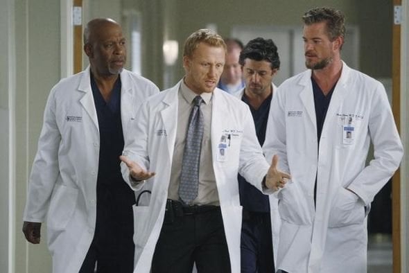 Grey's Anatomy : Affiche Patrick Dempsey, James Pickens Jr., Eric Dane, Kevin McKidd