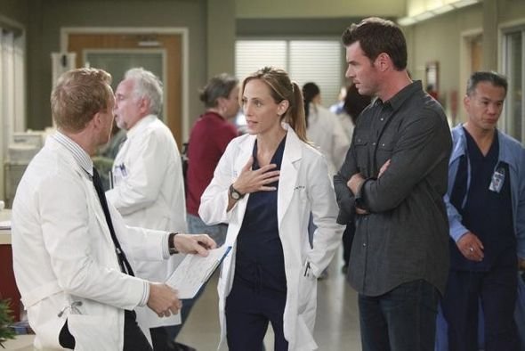 Grey's Anatomy : Photo Kim Raver, Scott Foley, Kevin McKidd