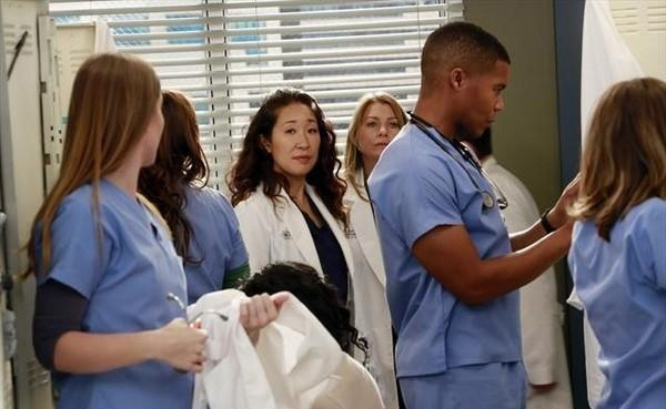 Grey's Anatomy : Photo Gaius Charles, Sandra Oh, Tessa Ferrer, Ellen Pompeo