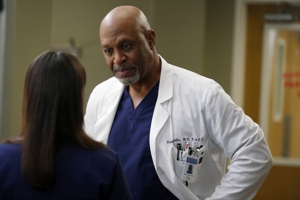 Grey's Anatomy : Photo James Pickens Jr., Constance Zimmer