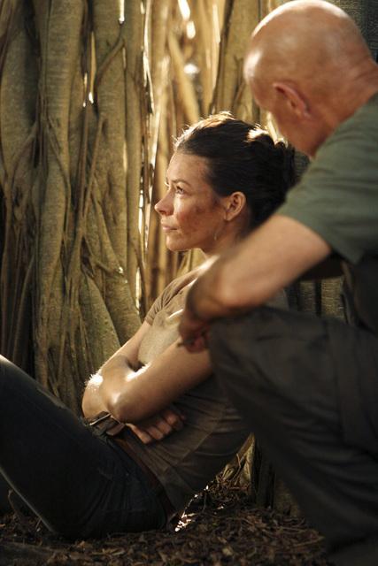 Photo Evangeline Lilly, Terry O'Quinn