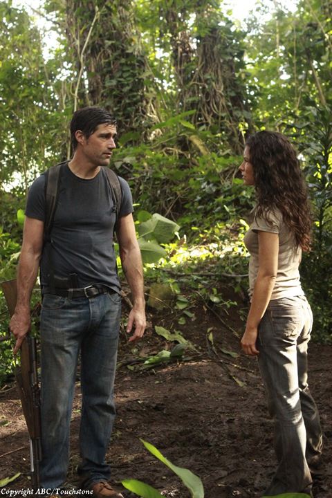 Photo Evangeline Lilly, Matthew Fox