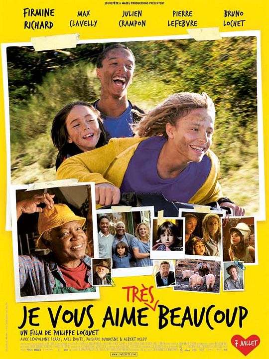 Je vous aime très beaucoup : Affiche