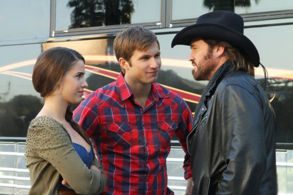90210 Beverly Hills Nouvelle Génération : Photo Billy Ray Cyrus, Jessica Lowndes, Justin Deeley