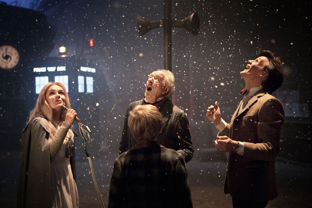 Doctor Who (2005) : Photo Michael Gambon, Matt Smith (XI), Katherine Jenkins