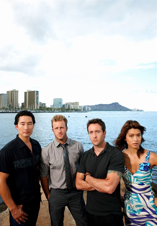 Photo Alex O'Loughlin, Daniel Dae Kim, Grace Park, Scott Caan