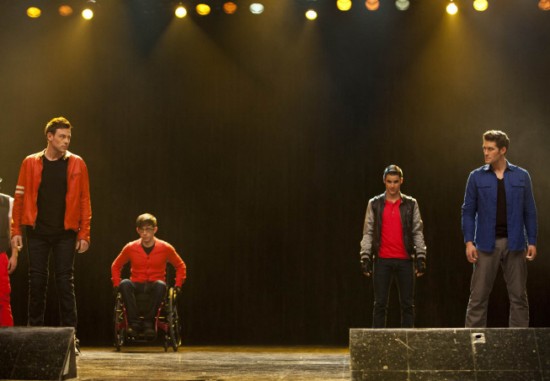 Glee : Photo Matthew Morrison, Cory Monteith