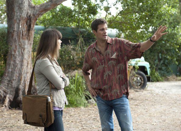 Bones : Photo Emily Deschanel, Geoff Stults