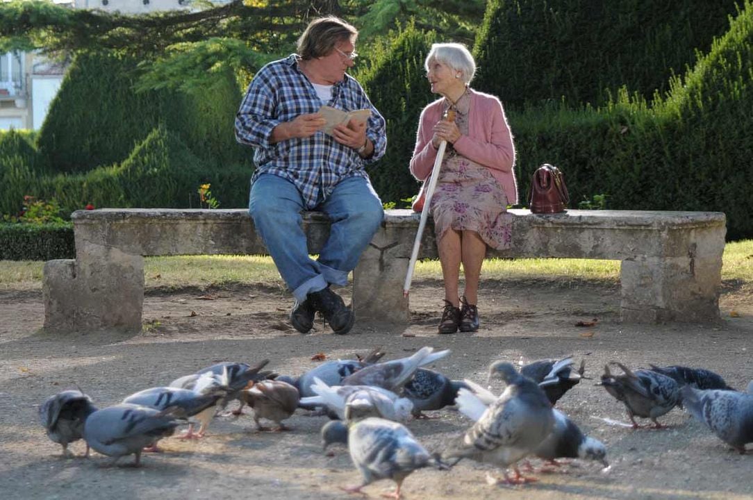 La Tête en friche : Photo Gisèle Casadesus, Gérard Depardieu