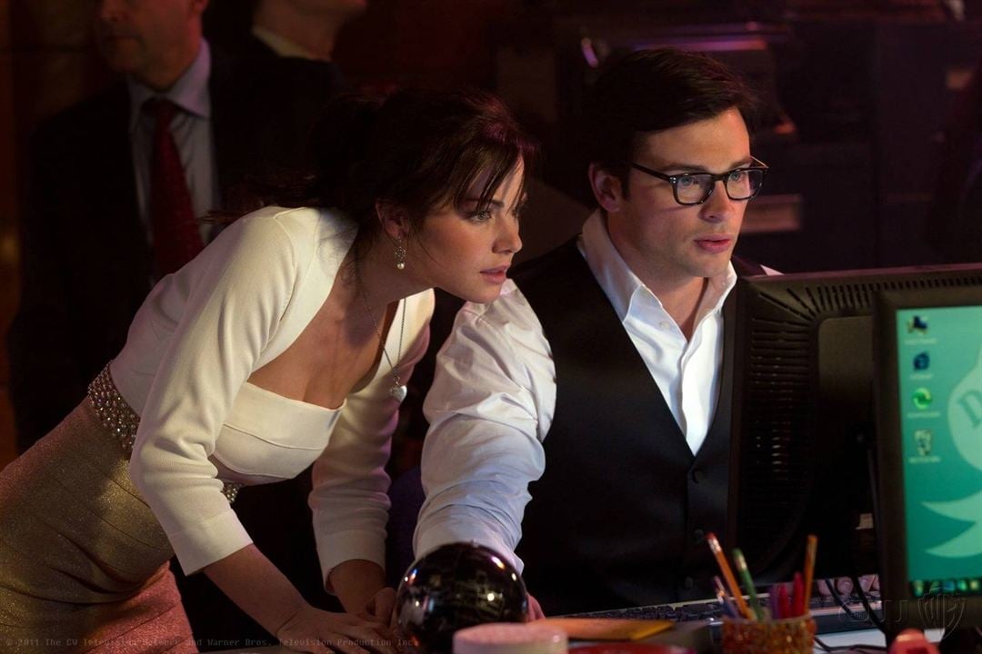 Smallville : Photo Erica Durance, Tom Welling
