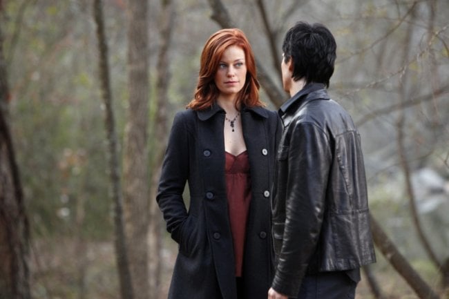 Vampire Diaries : Photo Cassidy Freeman, Ian Somerhalder