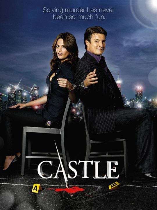 Photo Stana Katic, Nathan Fillion