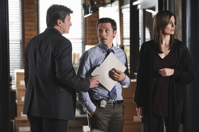 Photo Nathan Fillion, Seamus Dever, Stana Katic