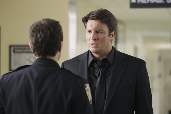 Castle : Photo Nathan Fillion, Seamus Dever