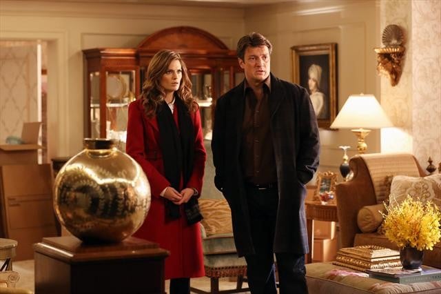 Castle : Photo Stana Katic, Nathan Fillion