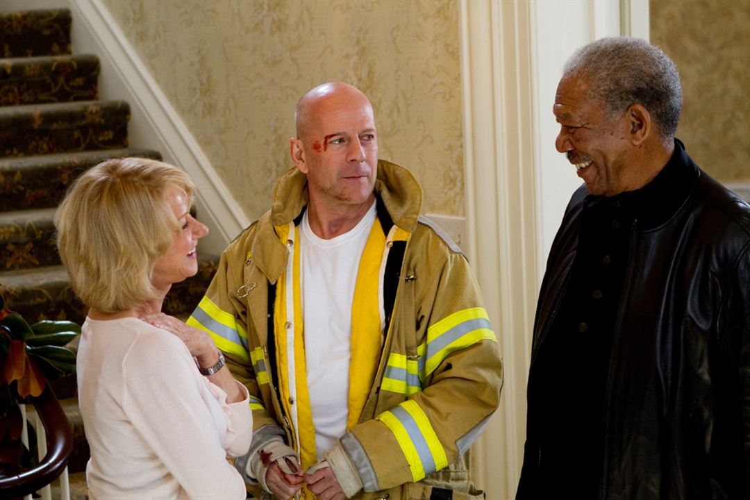 Red : Photo Helen Mirren, Morgan Freeman, Bruce Willis