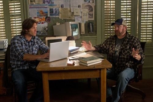 Supernatural : Photo Jared Padalecki, Jim Beaver