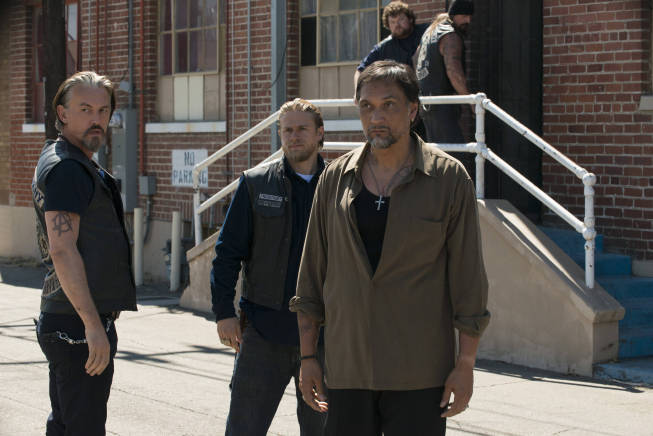 Sons of Anarchy : Photo Jimmy Smits, Tommy Flanagan, Charlie Hunnam