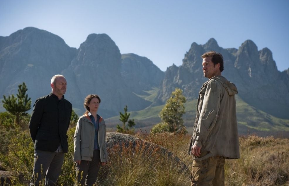 Photo Langley Kirkwood, Liam Cunningham, Jeanne Kietzmann