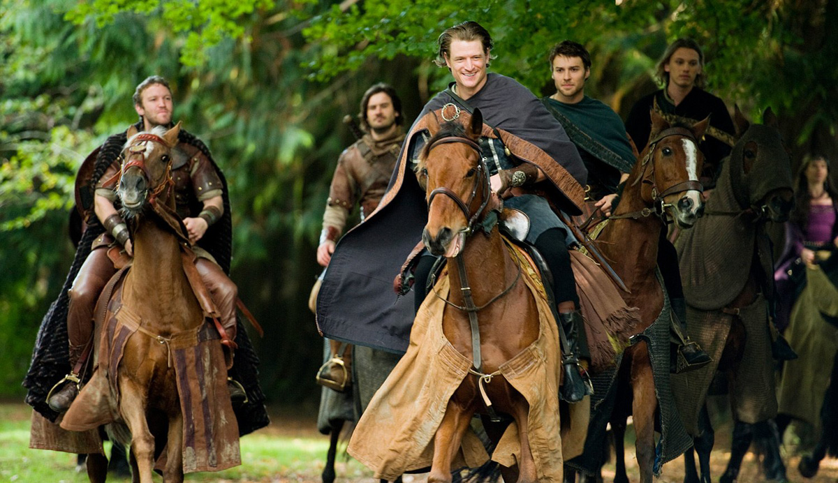 Photo Philip Winchester, Peter Mooney, Clive Standen, Jamie Campbell Bower, Diarmaid Murtagh