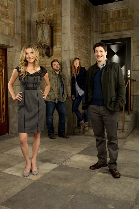 Photo Jason Biggs, Sarah Chalke, Judy Greer, Tyler Labine