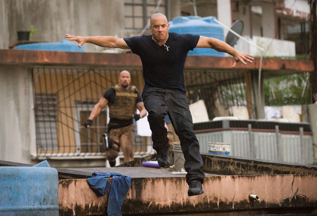 Fast and Furious 5 : Photo Dwayne Johnson, Vin Diesel