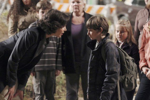 Once Upon a Time : Photo Lana Parrilla, Jared Gilmore