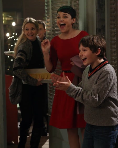 Once Upon a Time : Photo Jennifer Morrison, Jared Gilmore, Ginnifer Goodwin