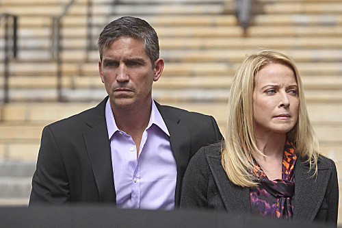 Person Of Interest : Photo Meredith Patterson, Jim Caviezel