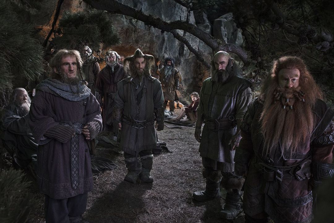 Le Hobbit : un voyage inattendu : Photo Peter Hambleton, Graham McTavish, Jed Brophy, Adam Brown, Ian McKellen