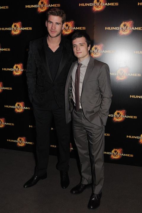 Hunger Games : Photo Josh Hutcherson, Liam Hemsworth