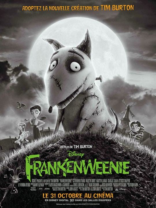 Frankenweenie : Affiche