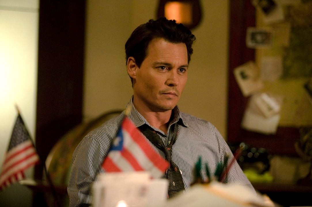 Rhum Express : Photo Bruce Robinson, Johnny Depp