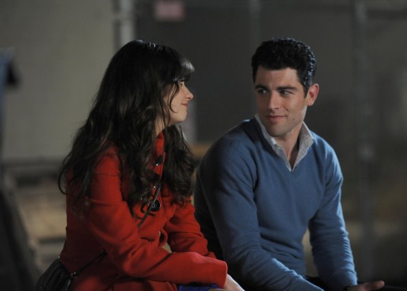 New Girl : Photo Zooey Deschanel, Max Greenfield