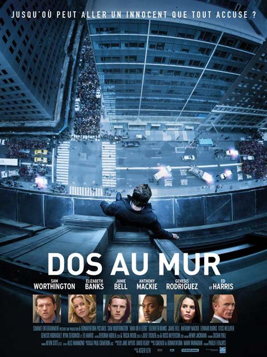 Dos au mur : Affiche