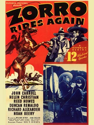Le Retour de Zorro : Affiche