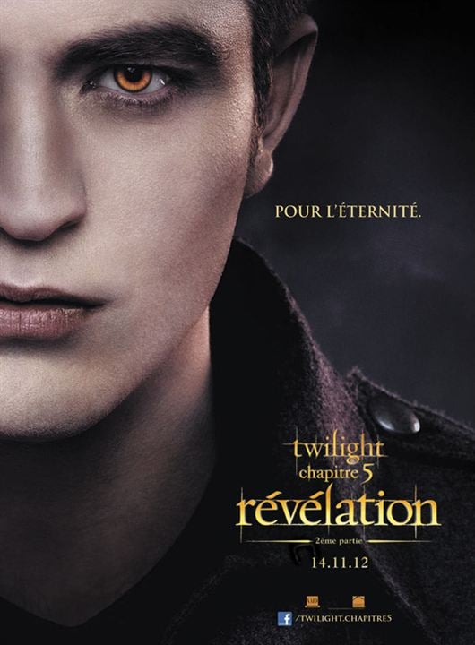 Twilight - Chapitre 5 : Révélation 2e partie : Affiche Stephenie Meyer