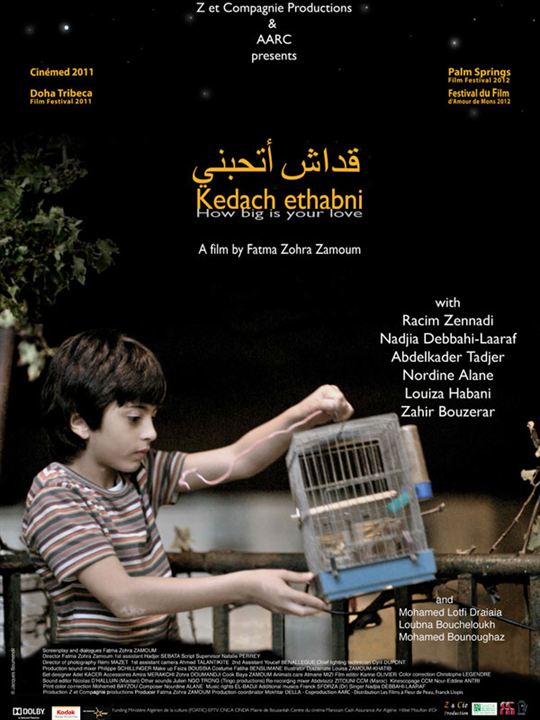 Kedach ethabni (How big is your love) : Affiche