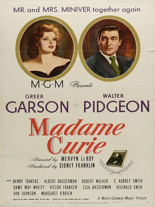 Madame Curie : Affiche